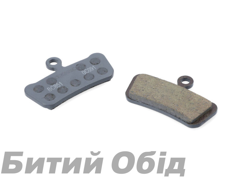 Гальмівні колодки SRAM PADS - ORGANIC/STEEL (POWERFUL) - TRAIL/GUIDE/G2 